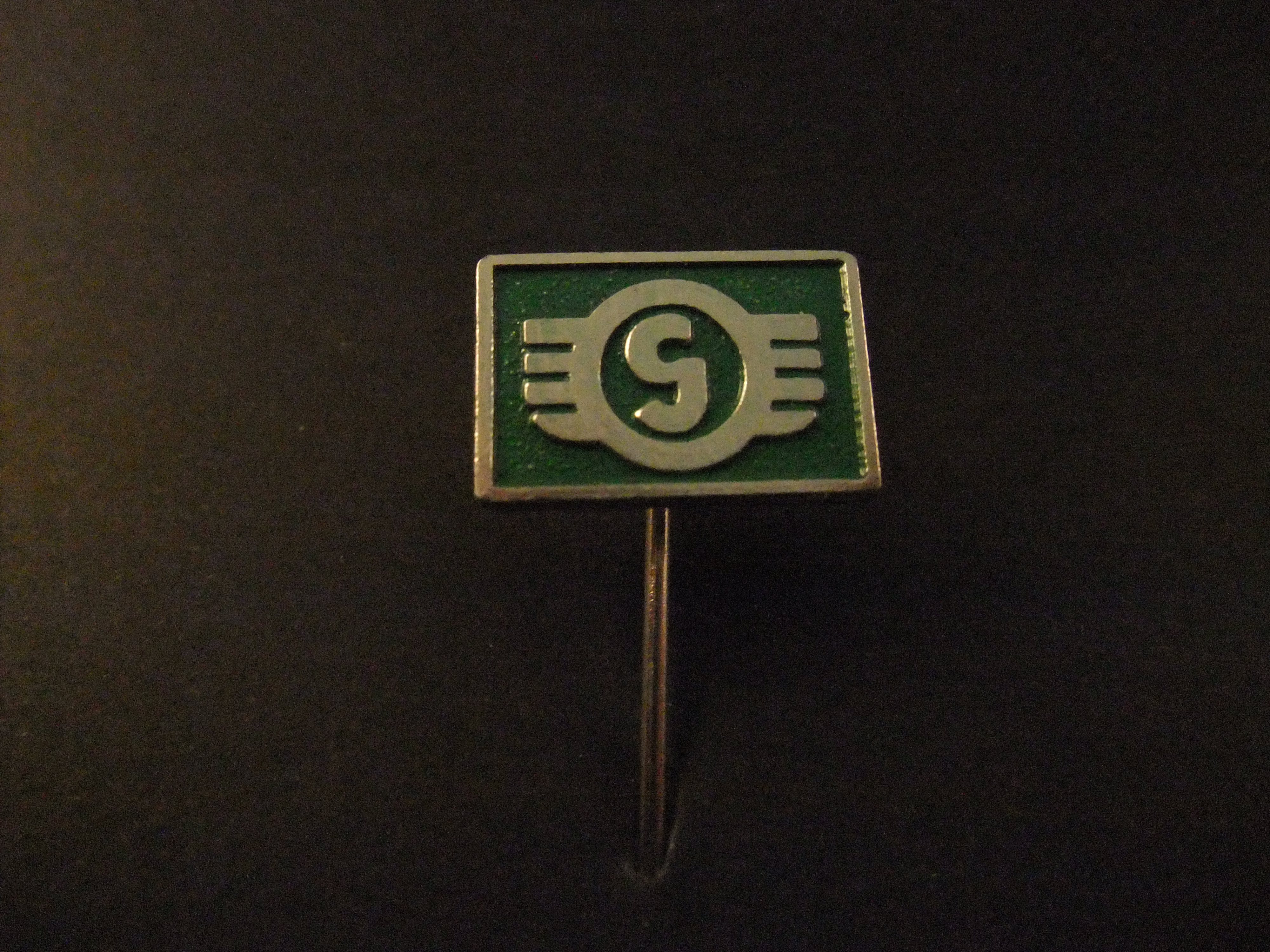 Goggomobil dwergauto geproduceerd tussen 1955 en 1969 logo groen